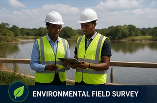 Environmental field survey team